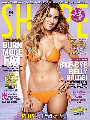 Lauren Conrad was in Shape magazine last fall talking about how she gained 